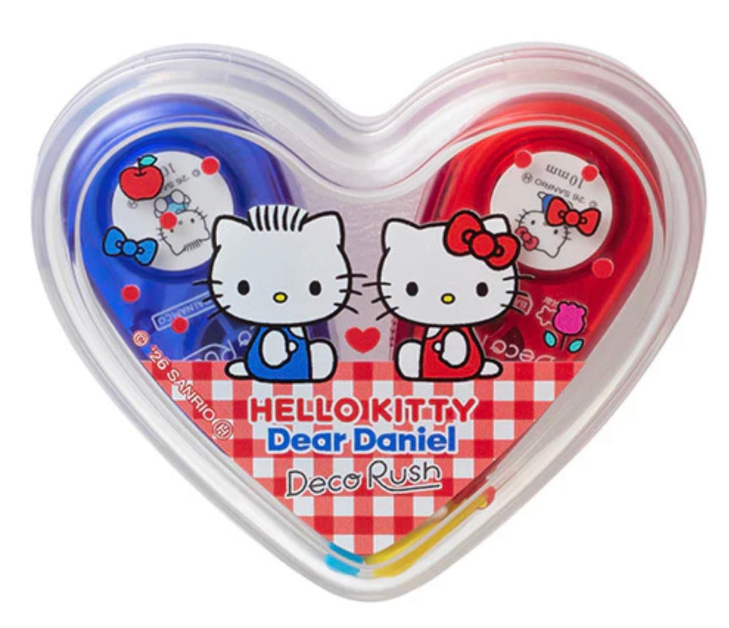 (Pre-Order) Plus Deco Rush Hello Kitty & Daniel