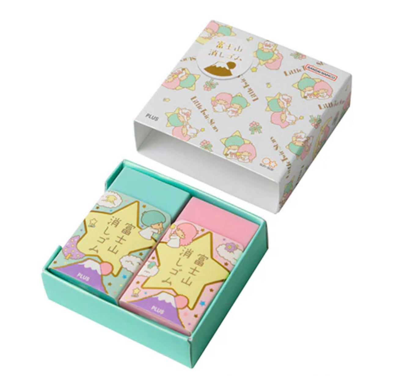 (Pre-Order) Plus Mt. Fuji Eraser Little Twin Stars