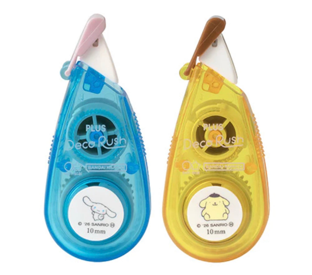(Pre-Order) Plus Deco Rush Cinnamoroll & Pompompurin
